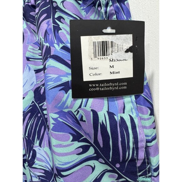 TAILORBYRD Men Mint Boardwalk Shorts MEDIUM - Picture 6 of 6